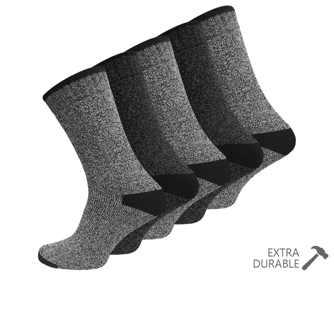 5'er Pack Herren "BOOT SOCKS" aus robusten Moulinegarnen