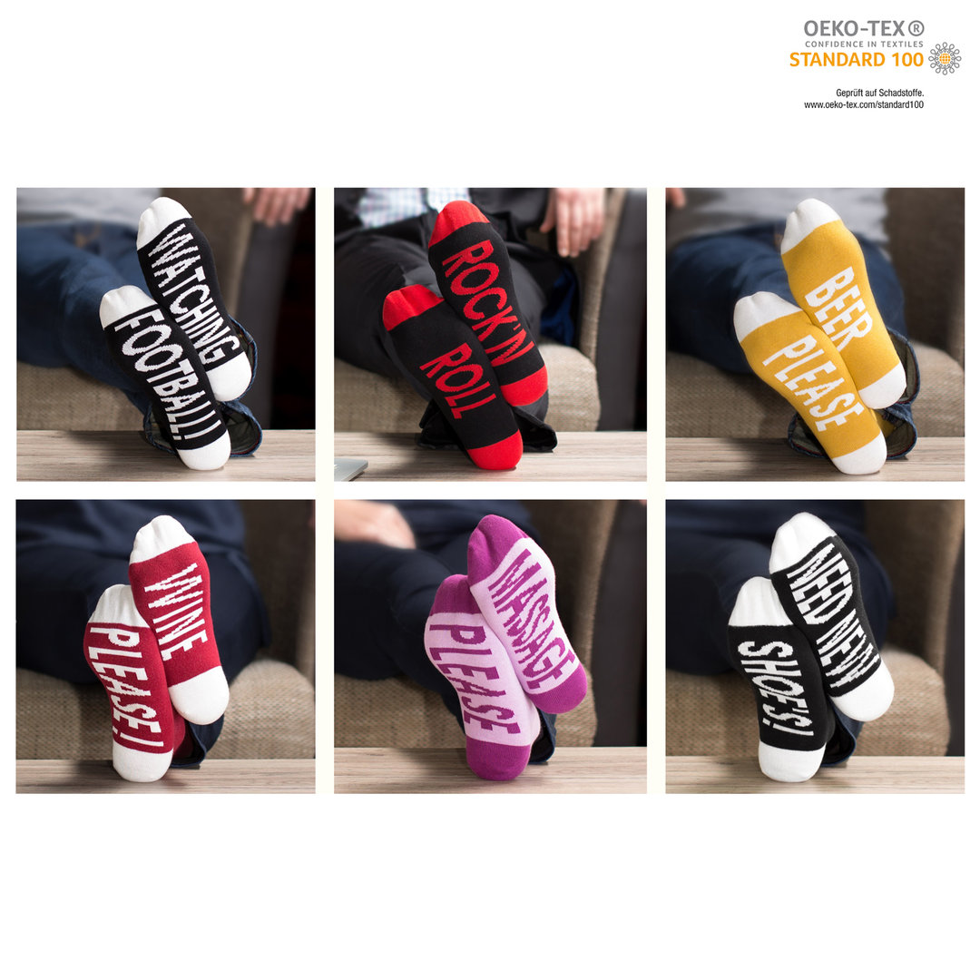 Vincent Creation® Under-Statement-Socks - Motiv wählbar