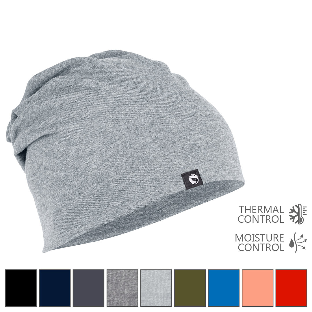 Stark Soul® Unisex Beanie aus Baumwolle - Farbe wählbar