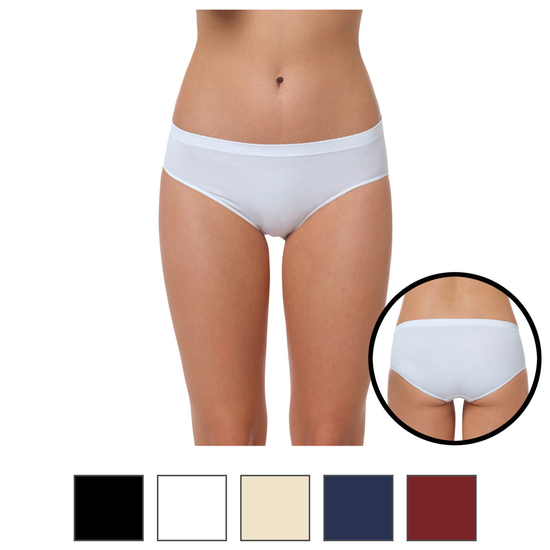 yenita® seamless Damen Hüftslip im modernen Low Cut - Farbe wählbar
