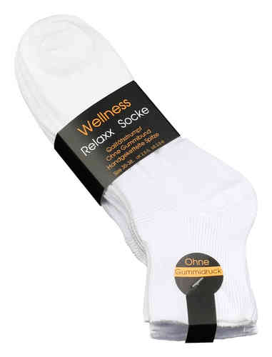 Damen Wellness Socken "RELAXX" ohne Gummibund