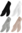 Damen Baumwoll-Füsslinge mit luftigem MESH-Gewebe - Farbe wählbar