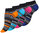 Vincent Creation® ladies trainer socks "FINE STRIPES"