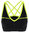 Yenita® seamless sport bustier with neon edge