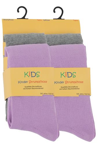 kids cotton tights in plain colors