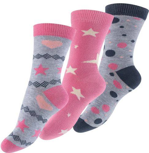 kids cotton socks with bubbles and stars