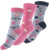 Kinder Baumwoll Socken mit Sternen und Punkten
