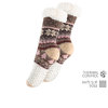 yenita® ladies cottage socks with anti-slip sole