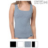 yenita® ladies cotton tank top "Cotton Stretch" - color selectable