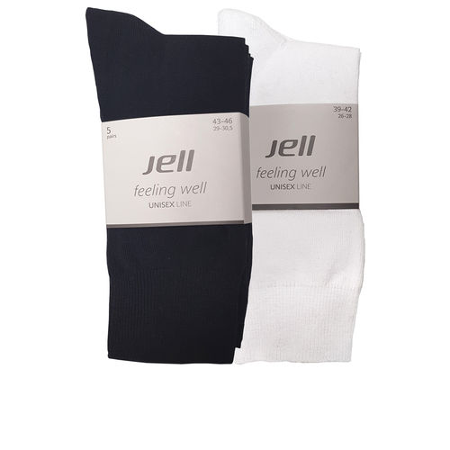 Unisex Baumwoll Socken mit Komfortbund - Farbe wählbar