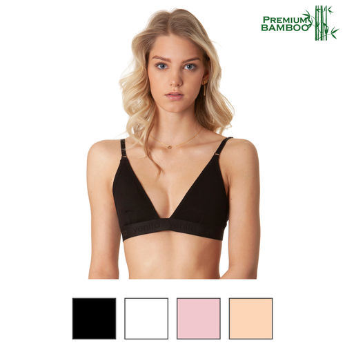 yenita® ladies triangle bra "BAMBOO" - color selectable