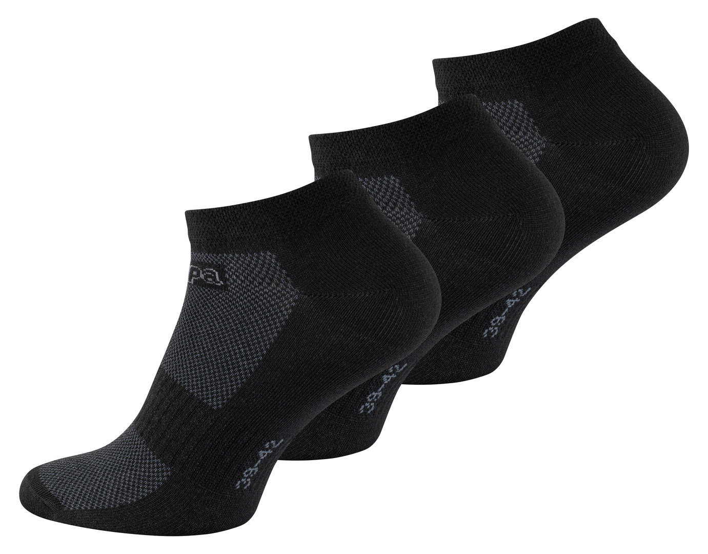 35-46 Unisex Kurzsocke 6 Paar Kappa Sneaker Socken Gr 