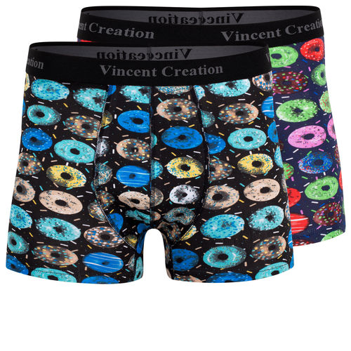 Vincent Creation® Herren Pant aus Baumwolle mit Donut-Motiv
