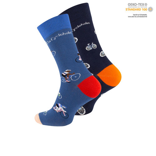 Vincent Creation® unisex casual socks "Cycling"