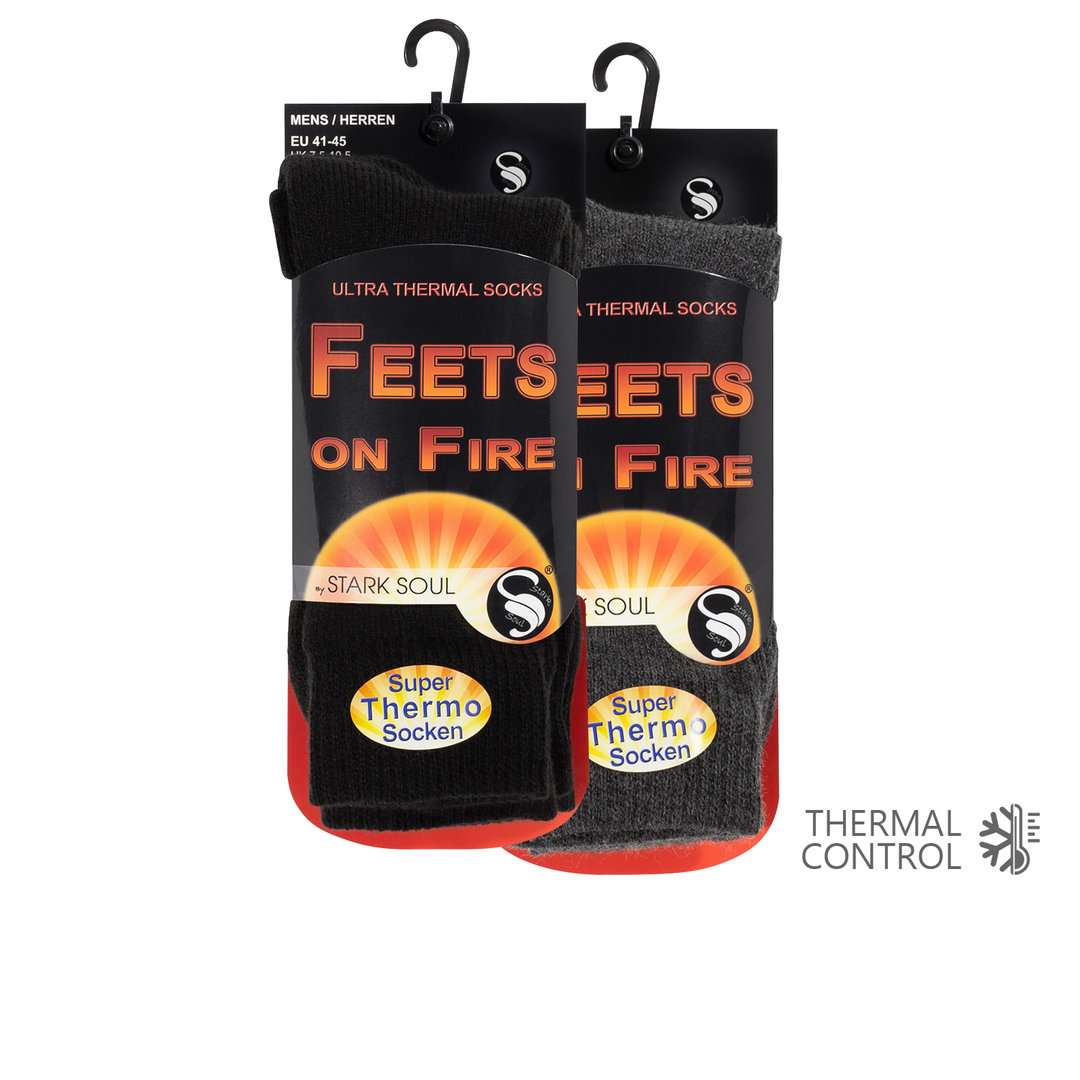 Stark Soul® Feets on Fire ULTRA-Thermosocken - Herren