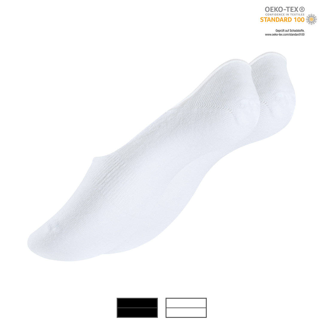 men cotton no show socks 2 Pack  with anti slip silicon heel