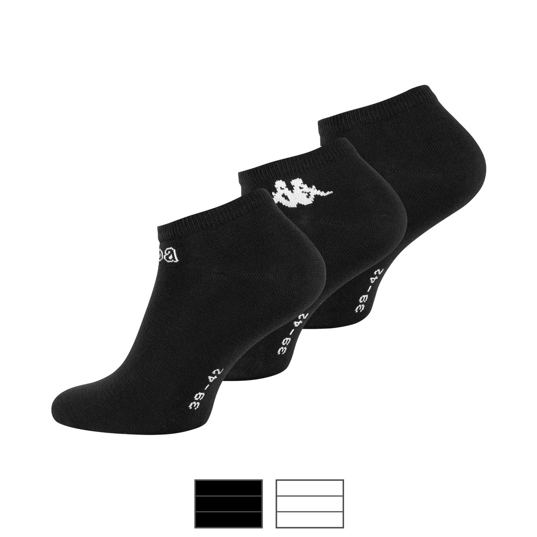 KAPPA® 3er Pack Herren Baumwoll Sneaker Socken